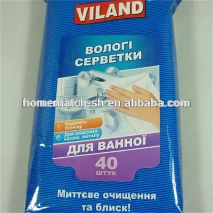 toilet cleaning wet wipes
