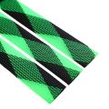Itim na Berde na Pattern na Braided Sleeve