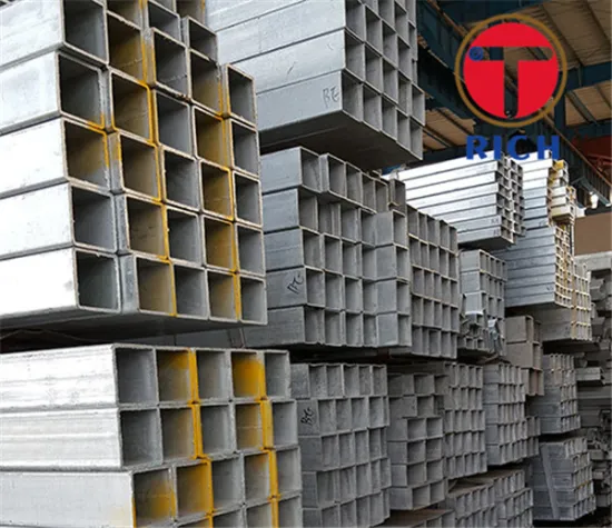 square rectangular structural hollow metal steel pipe/tube