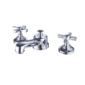 Deck Mounted Dual Cross Knobs Basin Mixer Ketuk