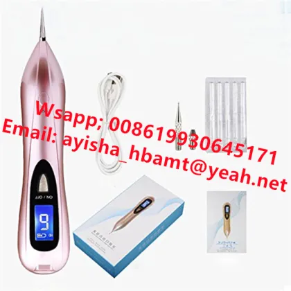 LCD Facial Freckle Dark Spot Remover Tool Laser Plasma Pen Tattoo Mole Removal Wart Removal Machine Face Skin Care Beauty Tool