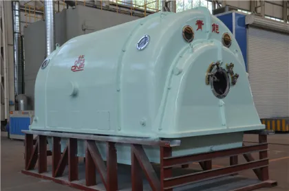 6MW steam turbine electric generator