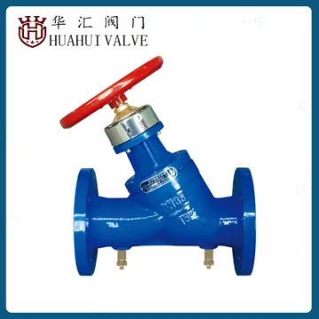 water balance valve for HVAC system