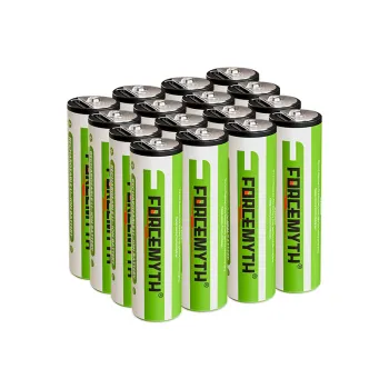 ForceMyth China Battery Manufacturer 2500mWh 1.5V Lithium Ion Li-ion Type-C Rechargeable AA Battery Cell