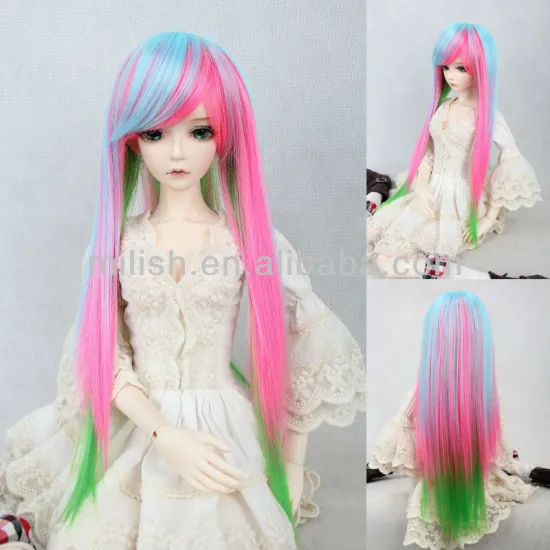 Cute wholesale BJD doll wig for american girl doll BJDW-0049