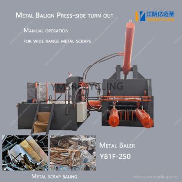 Manual Metal Baler for Steel