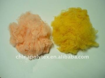 dyed recycle polyester staple fibre