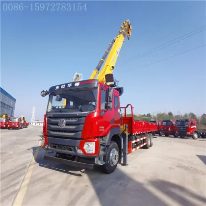 DONGFENG 270HP 6x4 14 tons truck mounted crane