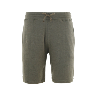 Custom Logo Solid Color Breathable Merino Wool Men's Classic Outdoor Casual Shorts
