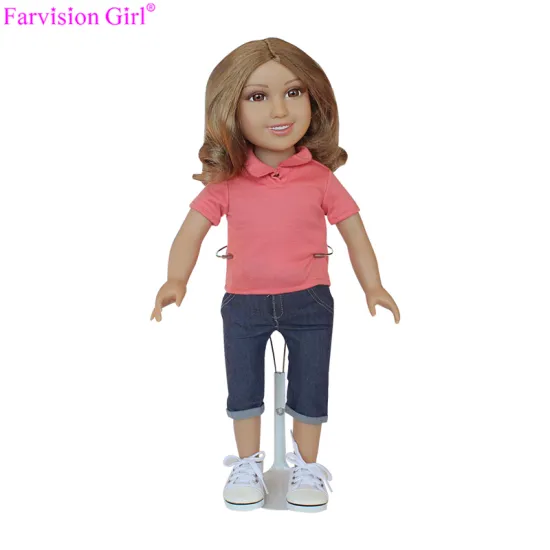 18 inch fashion display vinyl doll toy