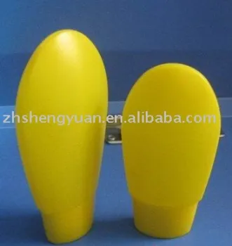 new bottle type with suncreen cosmetic plastic bottle