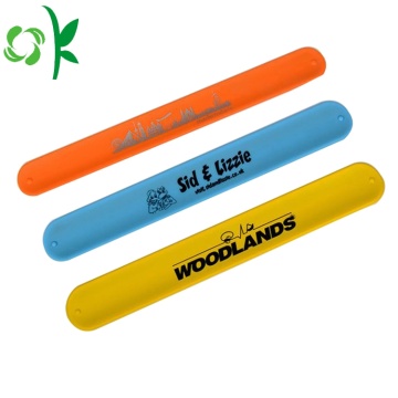 Layer High-end Slap Bracelet Wonderful Color Silicone Bands