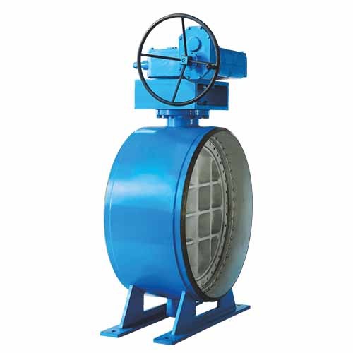 Welded metal hard seal butterfly valve