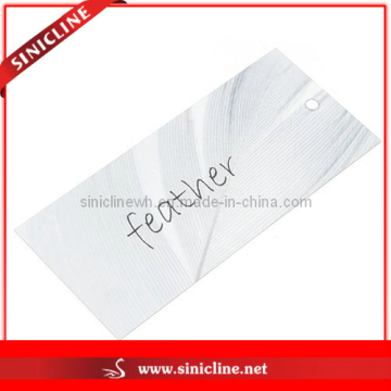 PVC Hangtag for Garment