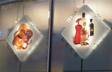Indoor Customized Crystal Led Light Box For Family , Acrylic Frame