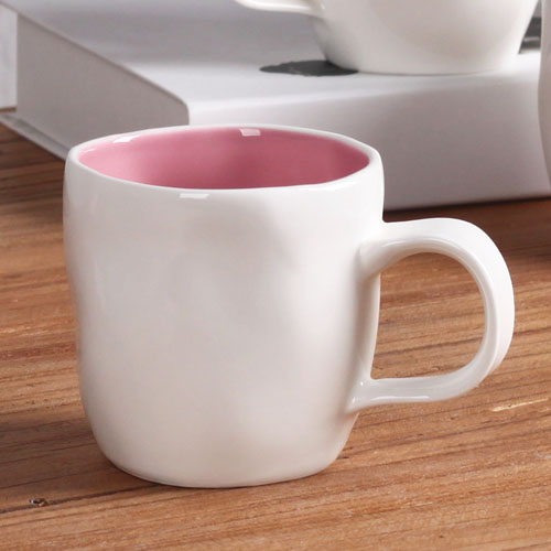 colorful insdie coffee mug