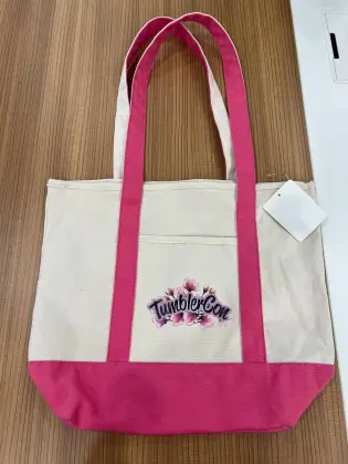 Personalized Boat Tote Cotton Custom Tote Shopping Bags