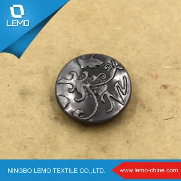 Metal Button Covrered for Baby Fabric Sweaters Shirts