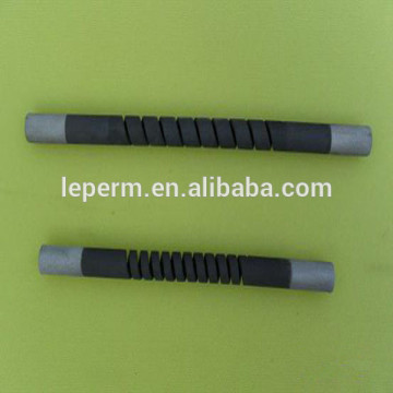 Muffle furnace single spiral type sic industrial electric heater