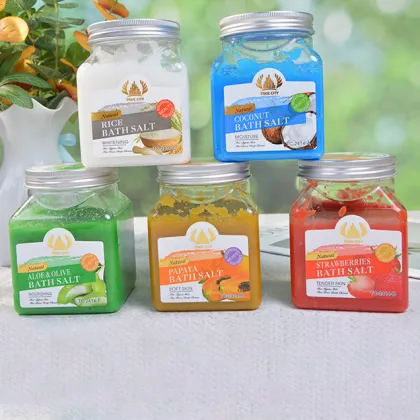 New Arrival 500g Organic Whitening Exfoliating Bath Salts - Natural Dead Sea Bath Salt for Sale