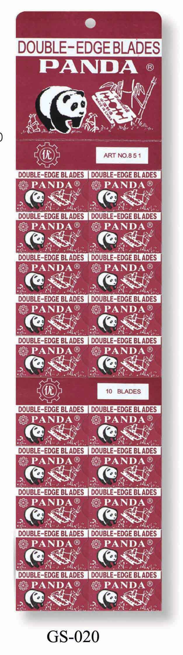 Panda Double Edge Blades