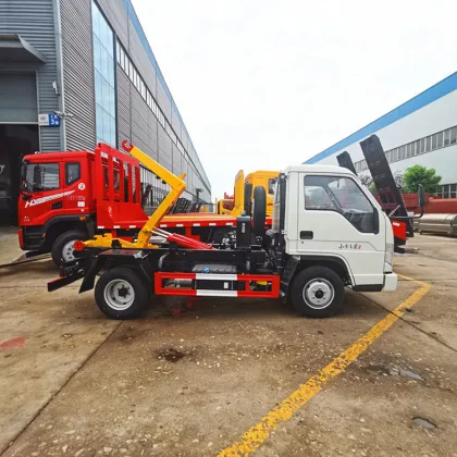 FOTON small hook lift garbage truck