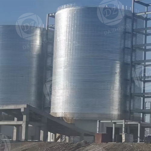 Silo piastra in acciaio per aggregato di sabbia e ghiaia