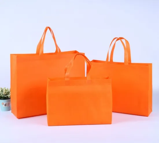 Cheap tote recyclable fabric non-woven shopping bags