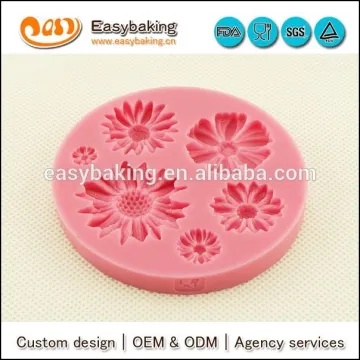 The beautiful flower soap silicone mold