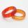 Natural 6MM Red Carnelian Agate Gemstone Faceted Rings