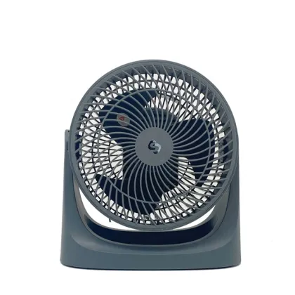 7 Inch Smart Box Fan - 3 Speed Black Electric Air-Cooling Fan for Household and Outdoor Use