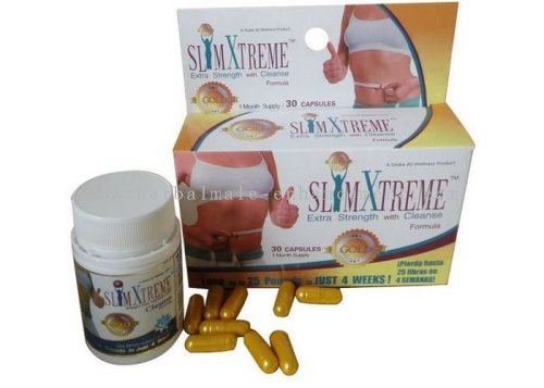 Slim Xtreme ( Green ) Fast Slimming Capsule Herbs For Weight Loss To Eject Heat