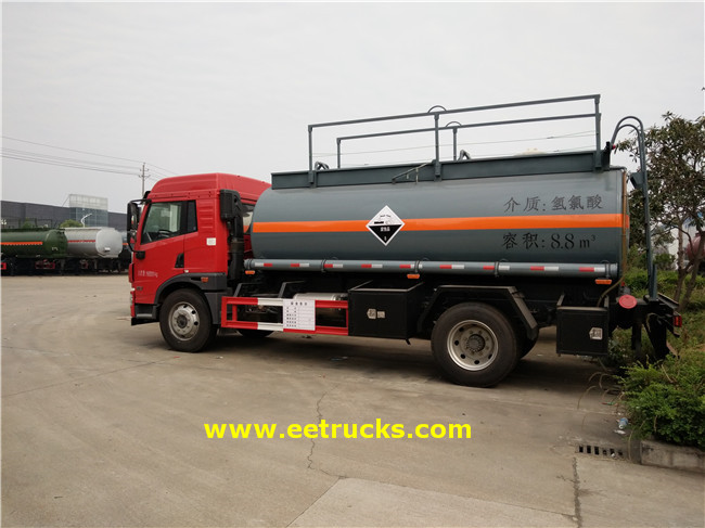 2500 Gallon Hydrochloric Acid Transport Trucks