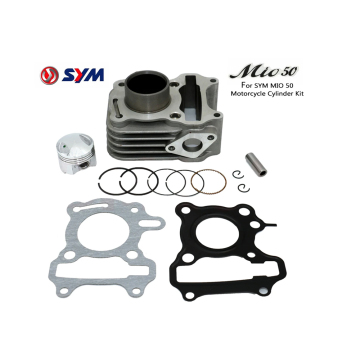 Kit de cylindre de moto MIO50 Diamètre de 37 mm pour Sym Mio 50 cylindres Pièces de rechange