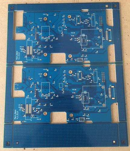 4 layer blue solder PCB with 3 days