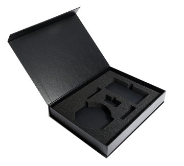 Wholesale Custom Black Rigid Cardboard Gift Packaging Boxes