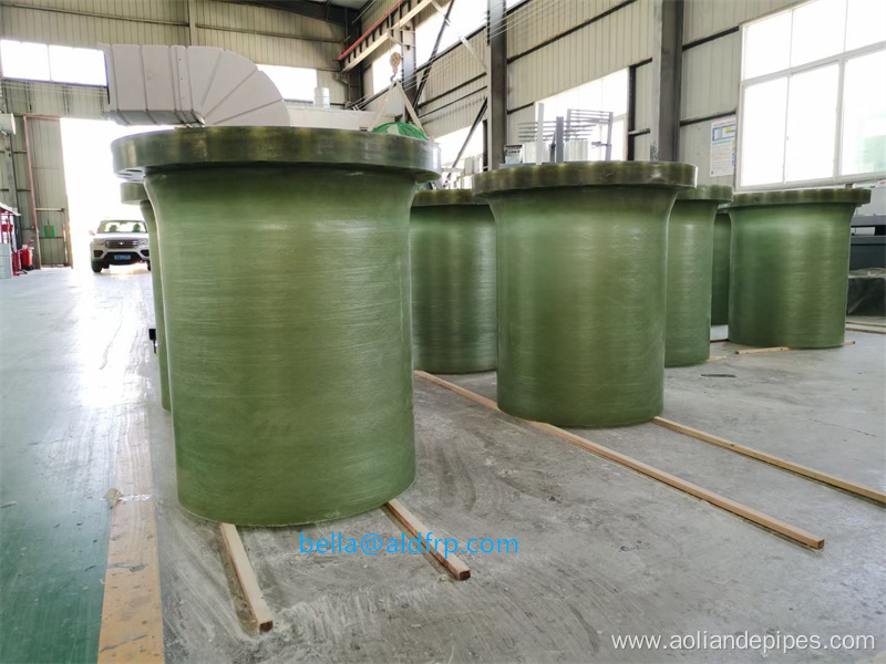 DN500mm Fiberglass Pipe Fittings GRP FRP Flange