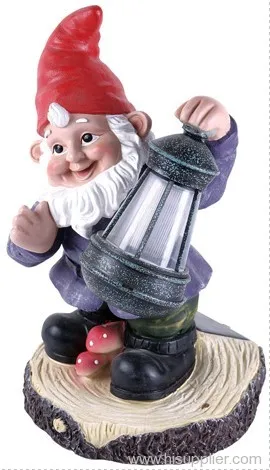 Dwarf Solar Garden Lights With Lantern 