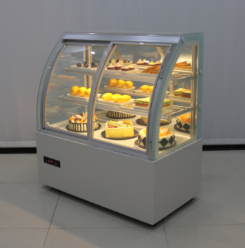 Commercial Glass Door Refrigerator for Bakery and Ice Cream