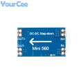 Mini560 DC-DC Step Down Buck Stabilized Voltage Regulator Module Mini 560 5A High Efficiency Output 3.3 5V 9V 12V