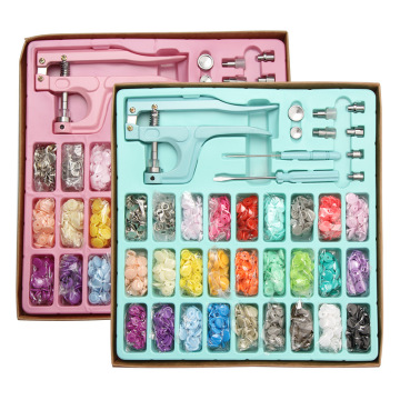 2023 Hot Sale: Heart and Star Shape Resin Metal Garment Eyelet Buttons with Installation Tool
