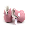Zamszowe skórzane futra unisex zimowe buty dziecięce