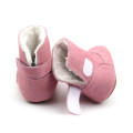 Suede Leather Fur Unisex Winter Baby Boots