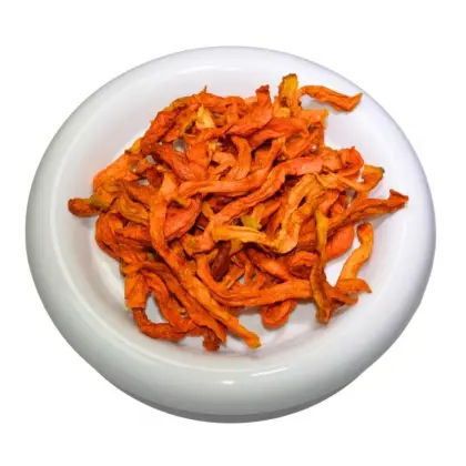 Natural Dried Pumpkin Long Slices Instant Food
