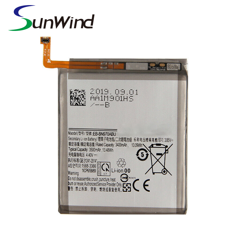 Recargable EB-BN970ABE Samsung Note 10 N970 Baterías