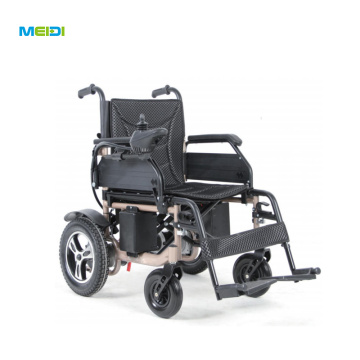 2025 Hot Sale Medical Lightweight Folding Electric Wheelchair for Elderly