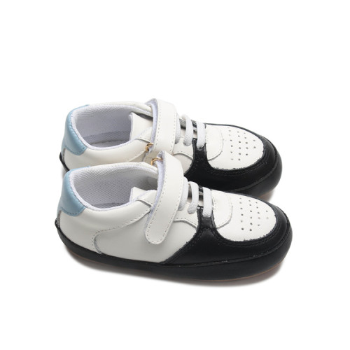 Nuevas zapatillas de deporte de cuero zapatos para niños casuales