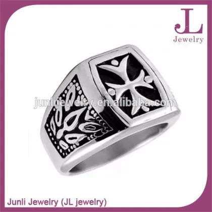 Wholesale Stainless Steel Jewelry Ring Fleur De Lis Rings