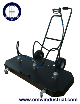 60" Wide Triple Swivels Surface Cleaner