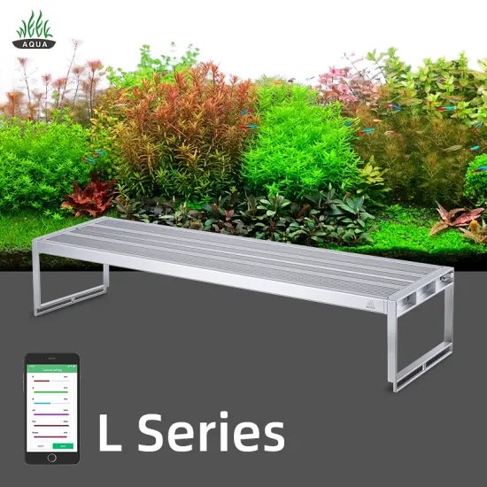 90cm Full Spectrum APP Control Color Changing LED Aquarium Light for Plants and Fish Tanks